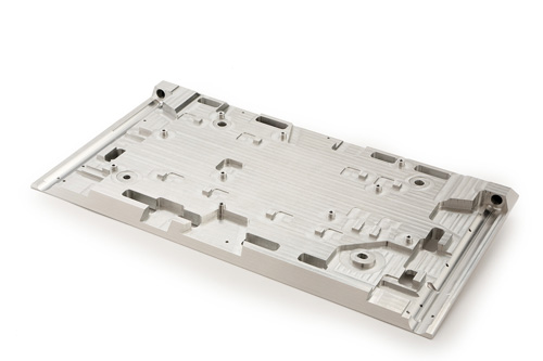 Vacuum brazed liquid cold plate