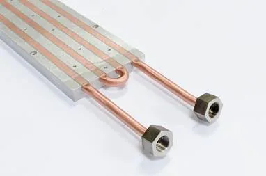 Pressed-in tube