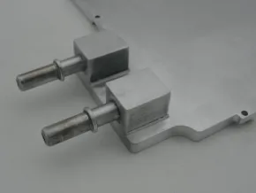 Vacuum brazed