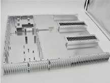 Machined billet heat sinks
