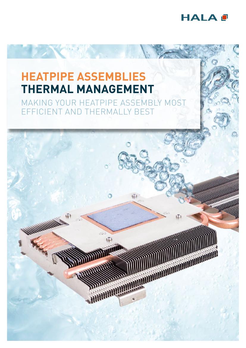 Heatpipe Assemblies application guide — first page preview