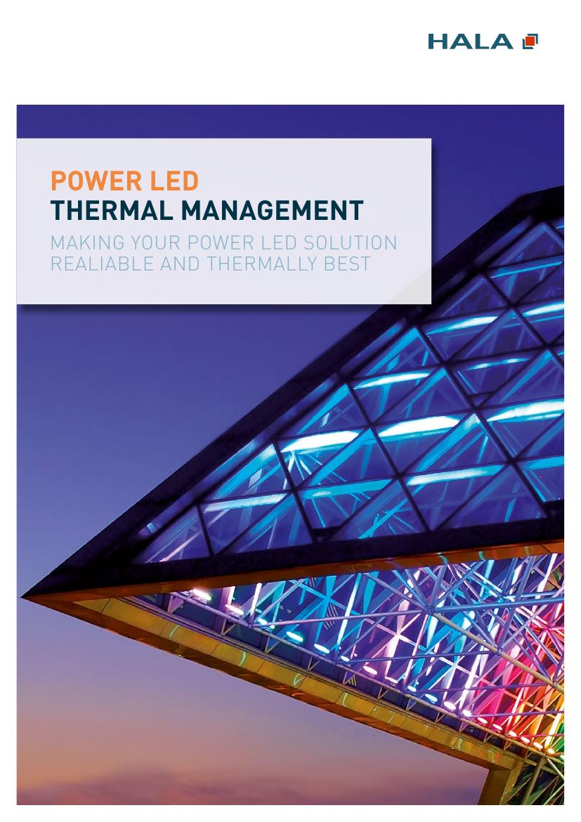 Power LED application guide — first page preview