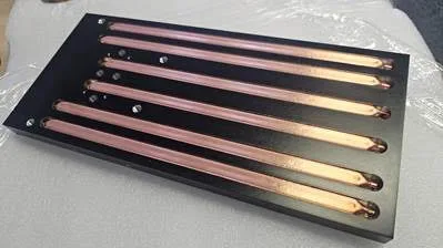 Embedded in heat sinks